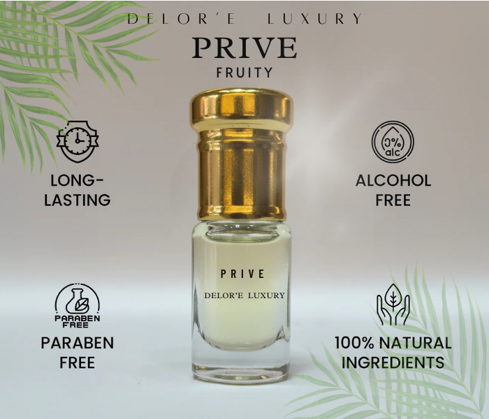 Delore Luxury Attar Gift Pack | Noir Prive, Cigar, Safaah & Qamaar | 5 x 3ml Alcohol-Free Attars | Long-Lasting Premium Fragrance Combo