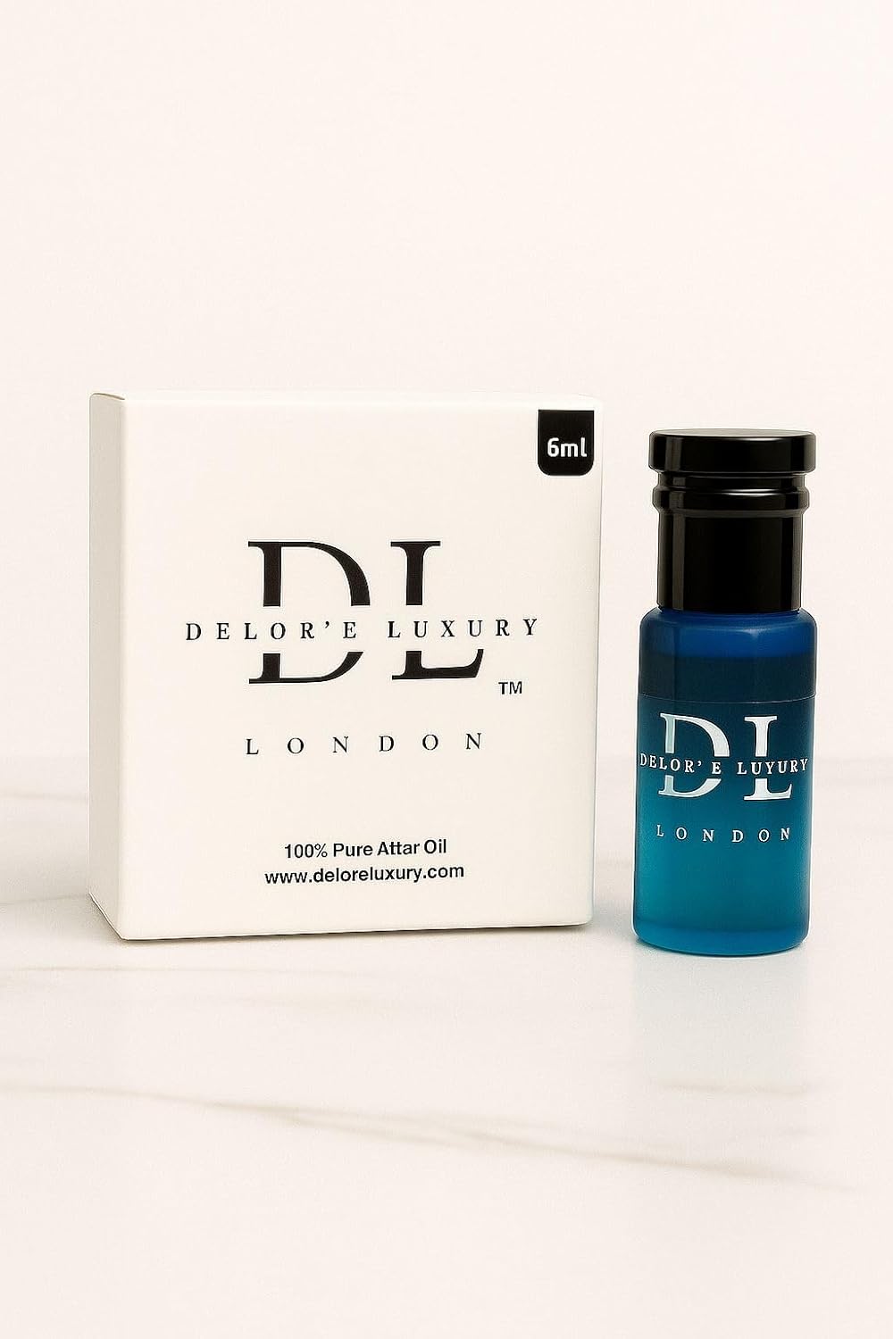 Delor'e Luxury Prive 6ml Attar for Men & Women | Long Lasting Alcohol-Free Perfume Oil | Premium Fragrance Roll-On