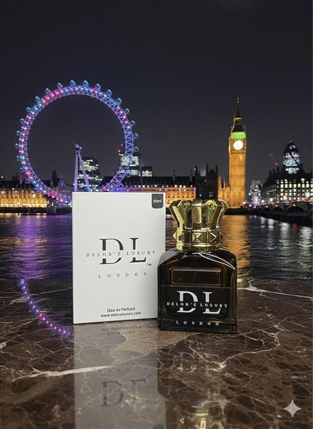 Delor'e Luxury London Noir | Eau de Parfum 50ml | UNISEX Perfume
