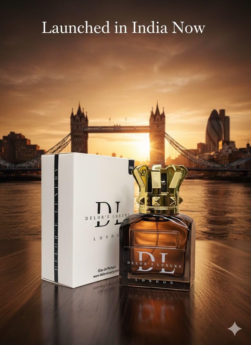Delor'e Luxury London Noir | Eau de Parfum 50ml | UNISEX Perfume