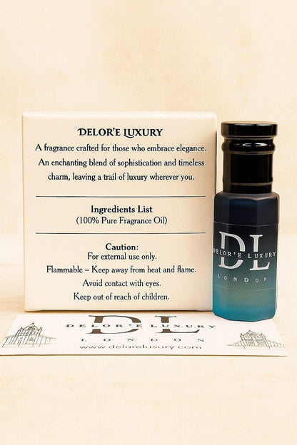 Delor'e Luxury Prive 6ml Attar for Men & Women | Long Lasting Alcohol-Free Perfume Oil | Premium Fragrance Roll-On